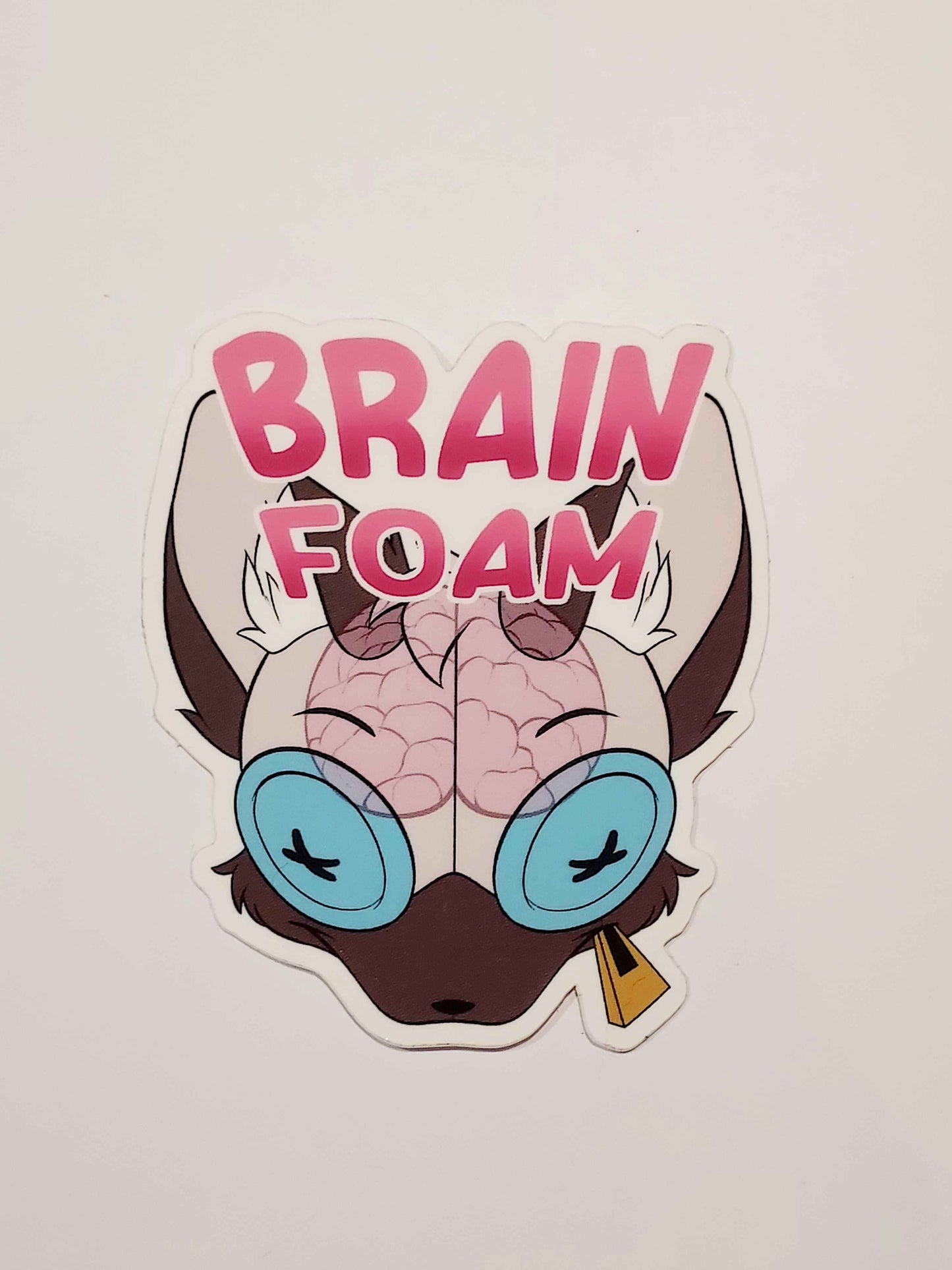 Sticker Socko Brain Foam