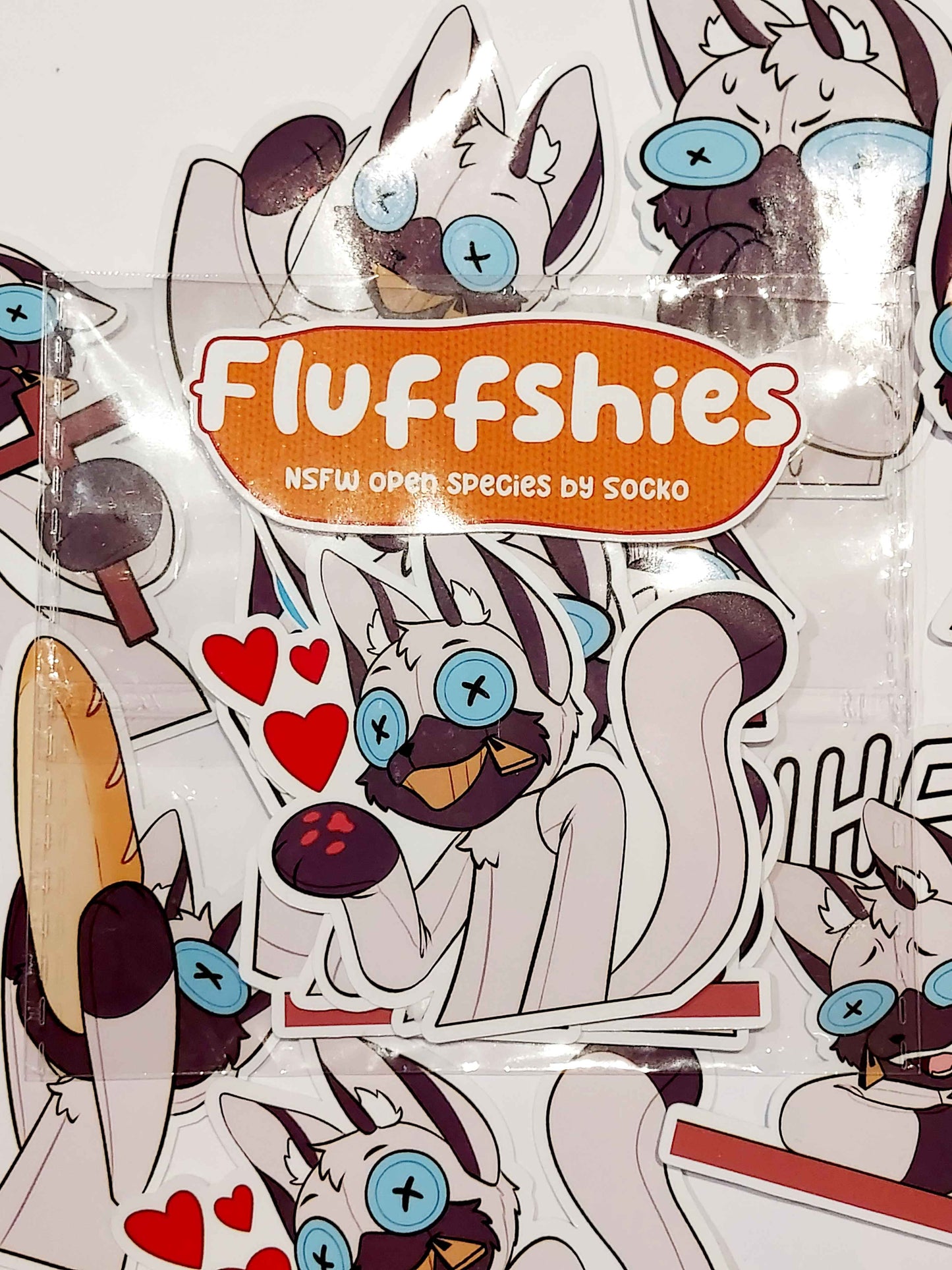 Paquet de stickers Fluffshies