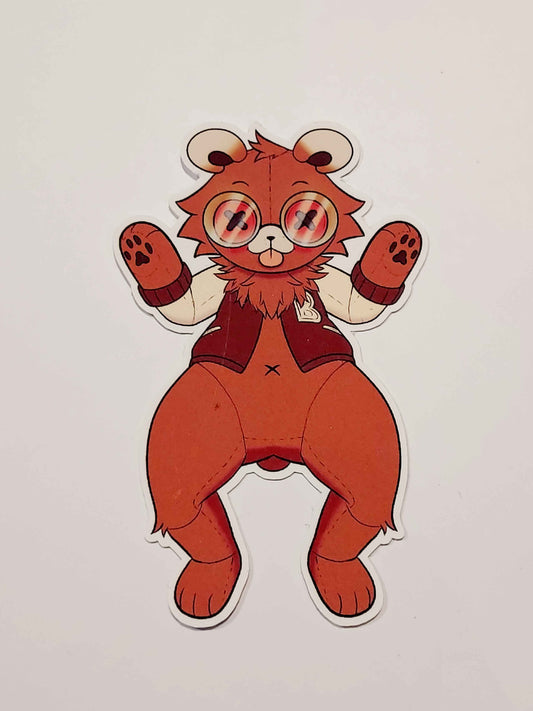 Sticker Plushie Socko