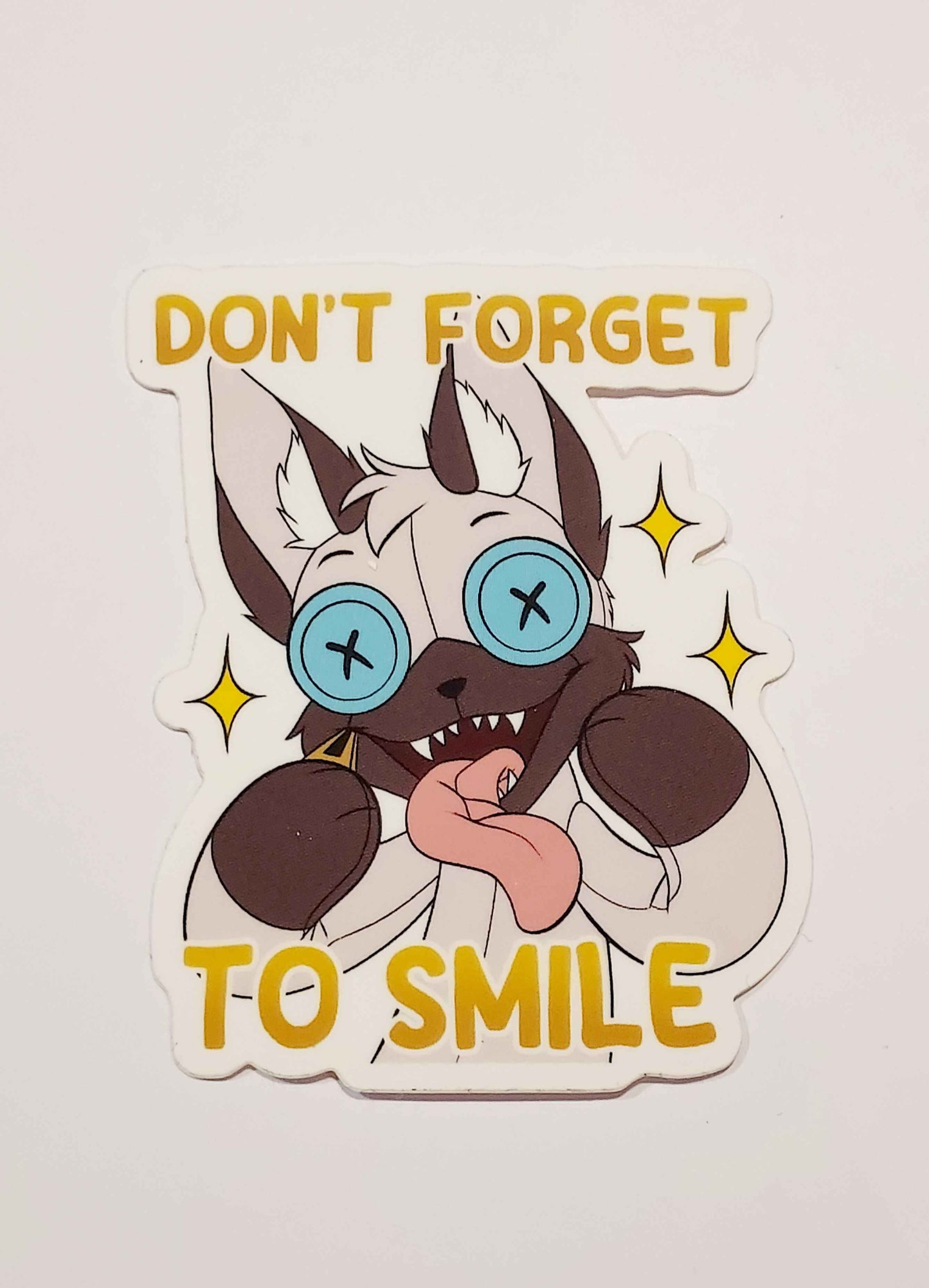 Sticker Martin Don't forget to smile
