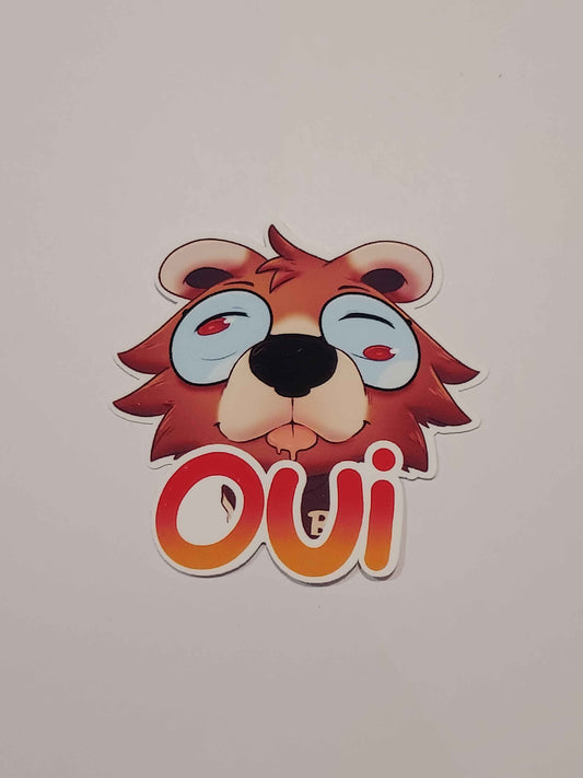 Sticker Socko OUI