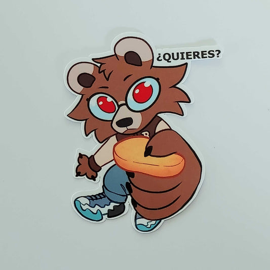 Sticker Socko ¿Quieres?